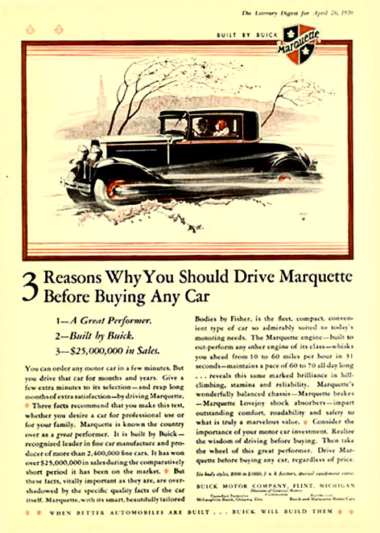 1930 Marquette Ad-10