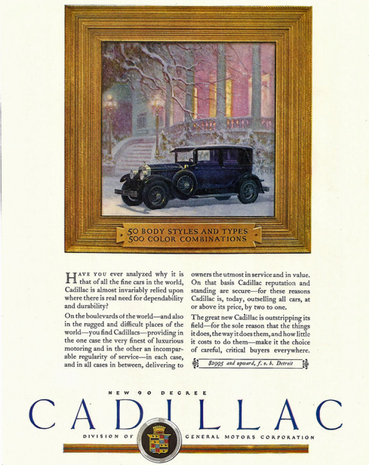 1927 Cadillac Ad-07