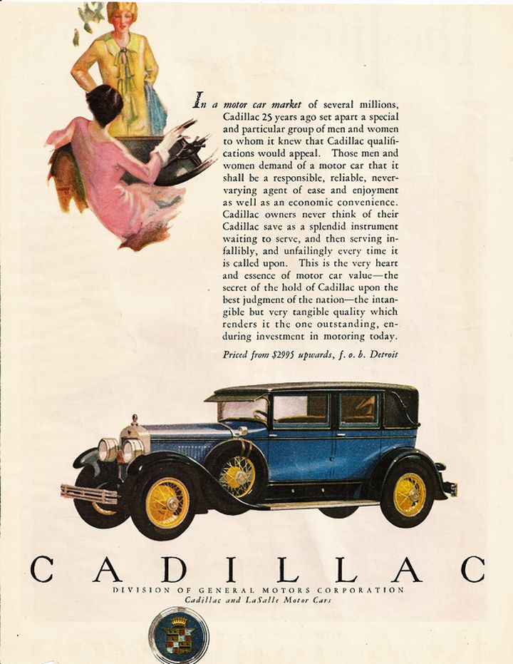 1927 Cadillac Ad-10