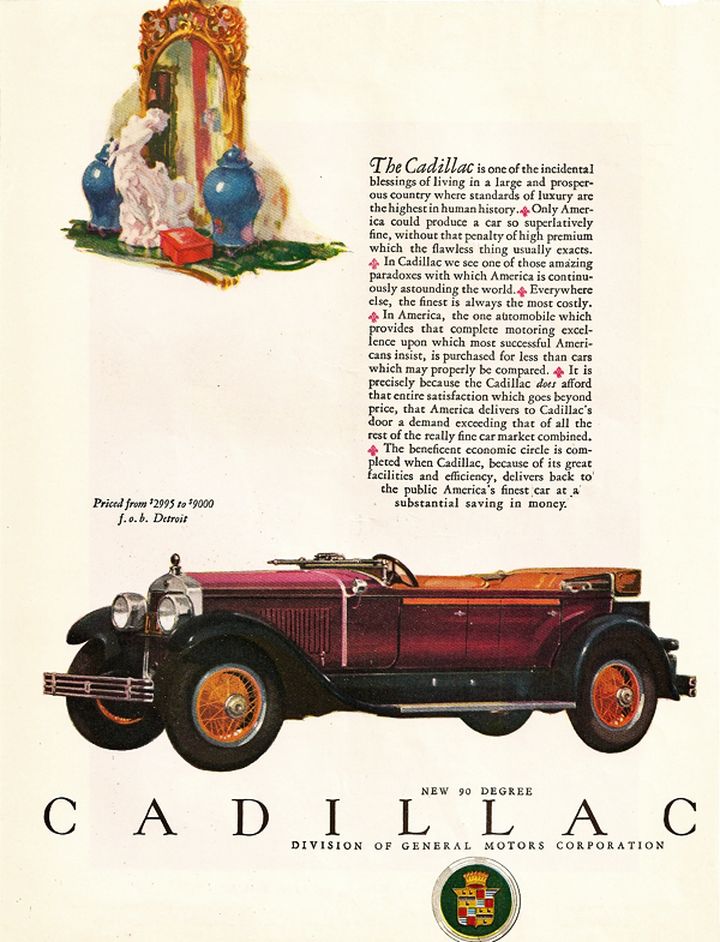 1927 Cadillac Ad-11