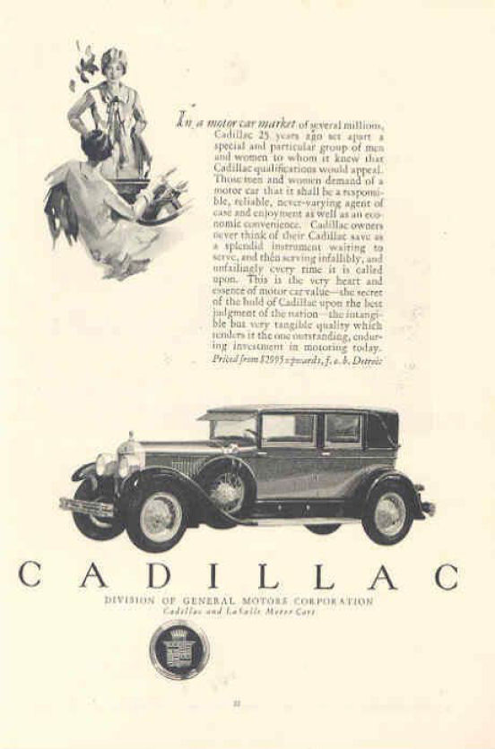 1927 Cadillac Ad-18