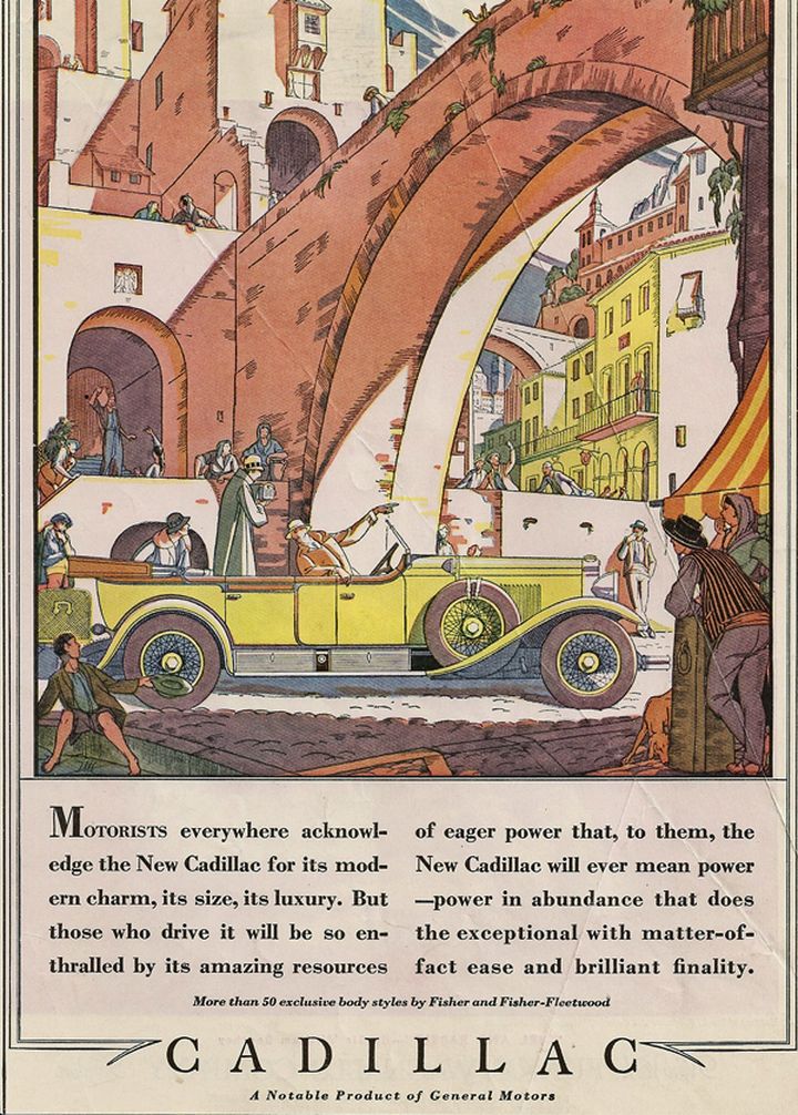1928 Cadillac Ad-07
