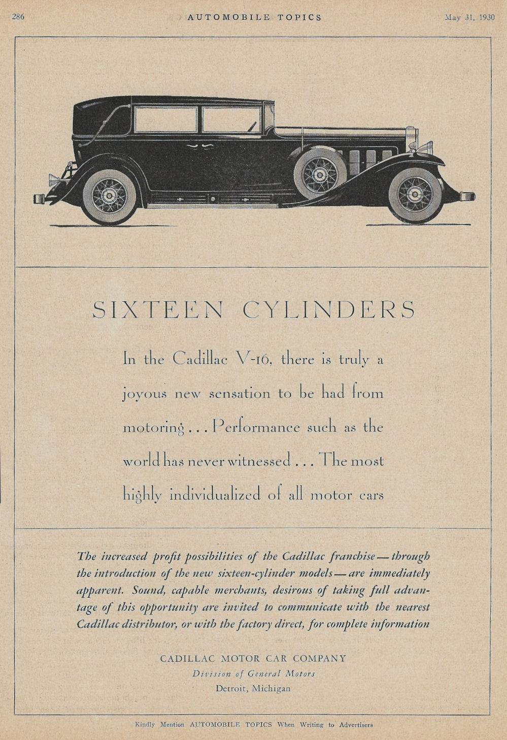 1930 Cadillac Ad-05