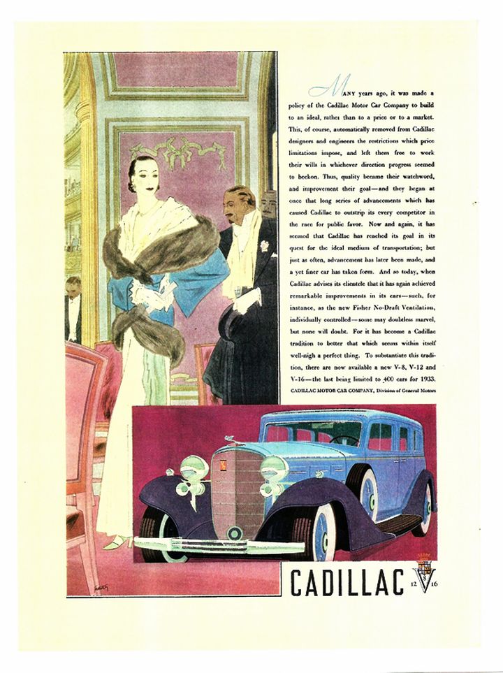 1933 Cadillac Ad-07
