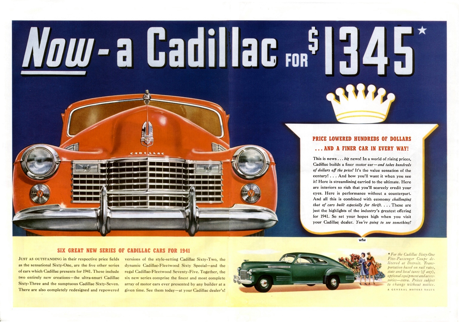 1941 Cadillac Ad-01