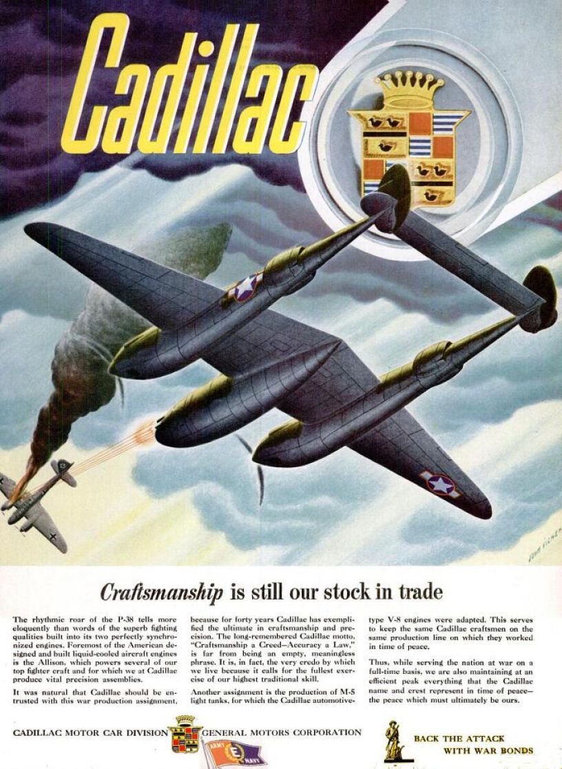 1942-45 Cadillac Ad-10
