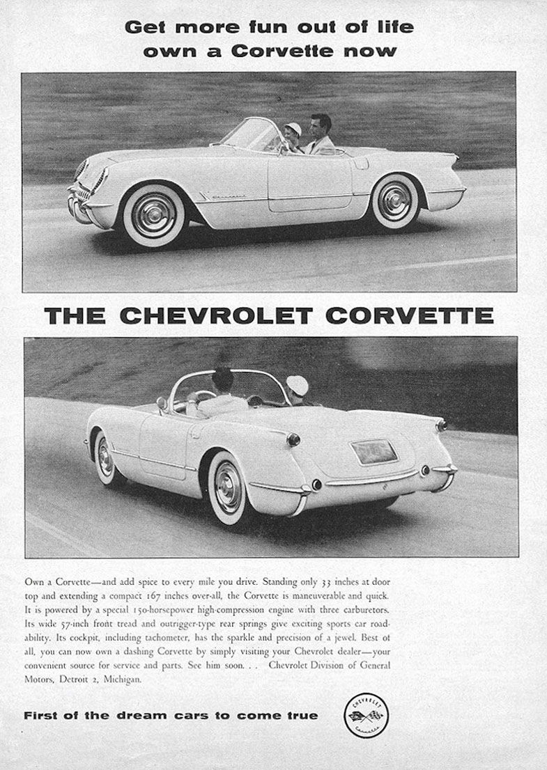 1954 Corvette Ad-09