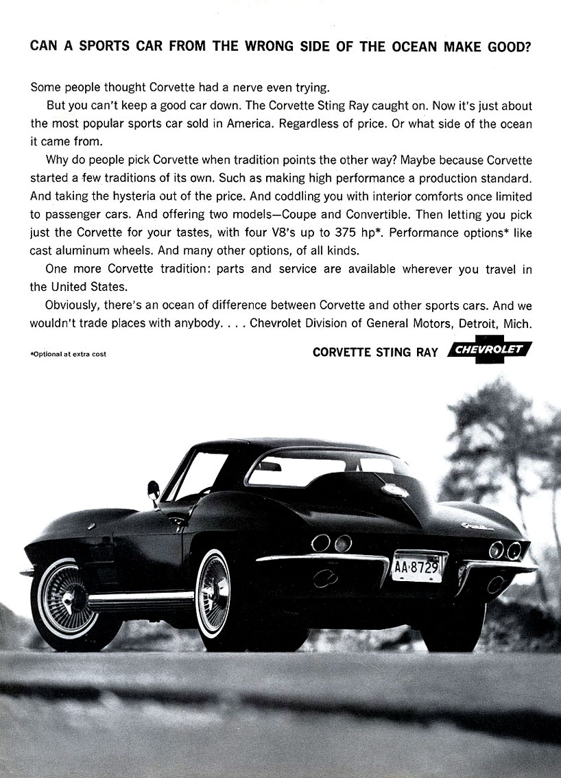 1964 Corvette Ad-11