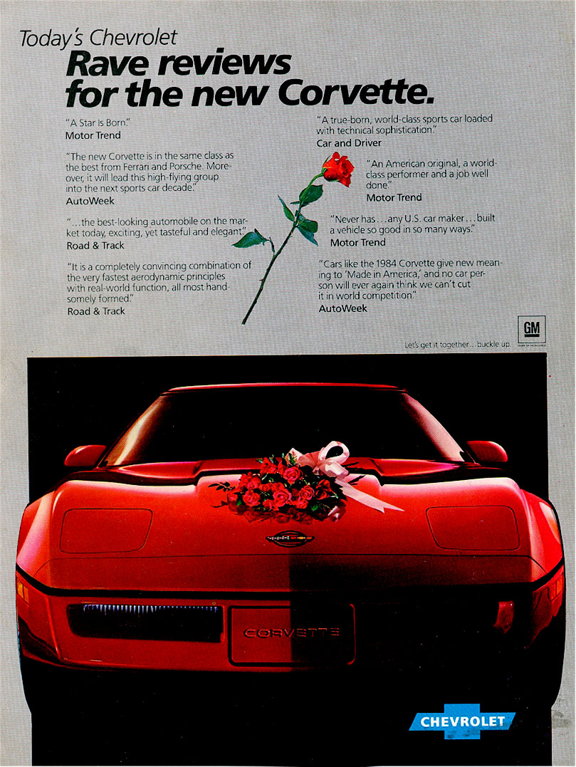 1984 Chevrolet Corvette Ad-08