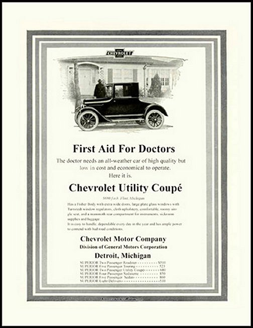 1923 Chevrolet Ad-10