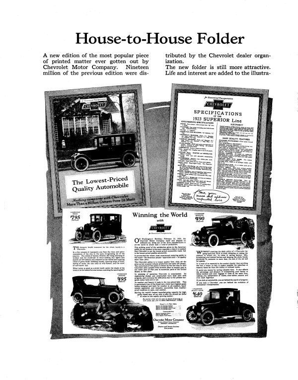 1923 Chevrolet Ad-22