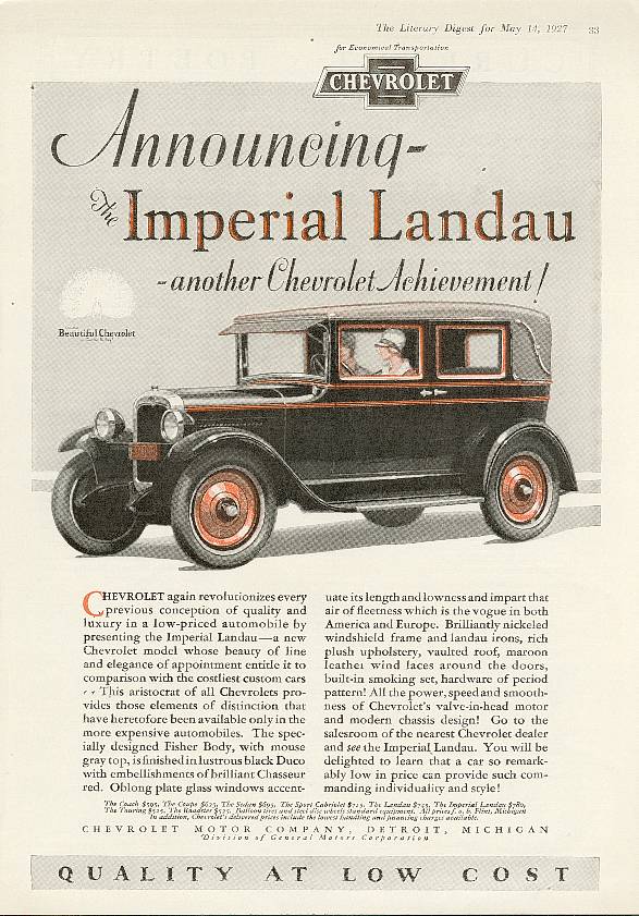 1927 Chevrolet Ad-14
