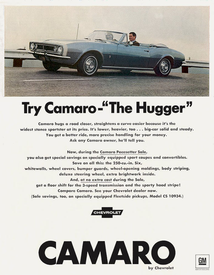 1967 Camaro Ad-14