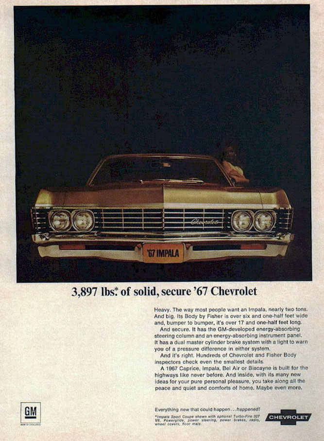 1967 Chevrolet Ad-12