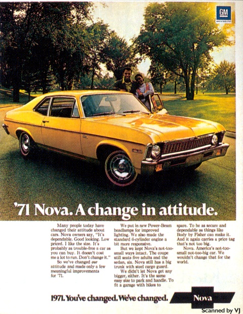 1971 Chevrolet Ad-12