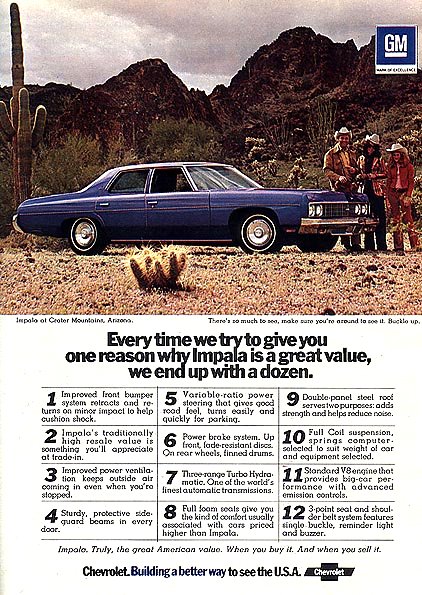 1973 Chevrolet Ad-12