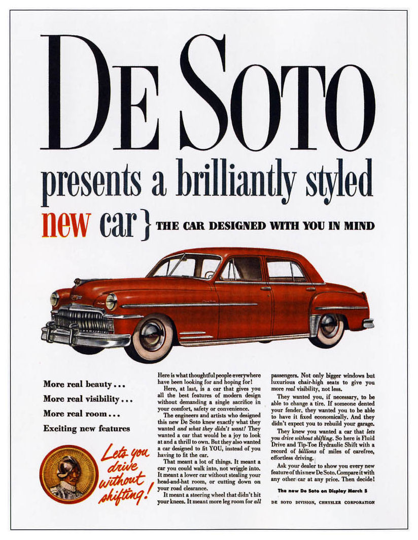 1949 Desoto Ad-07