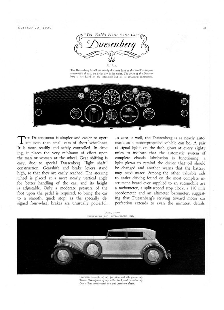 1929 Duesenberg Ad-07