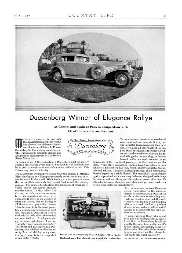 1930 Duesenberg Ad-03