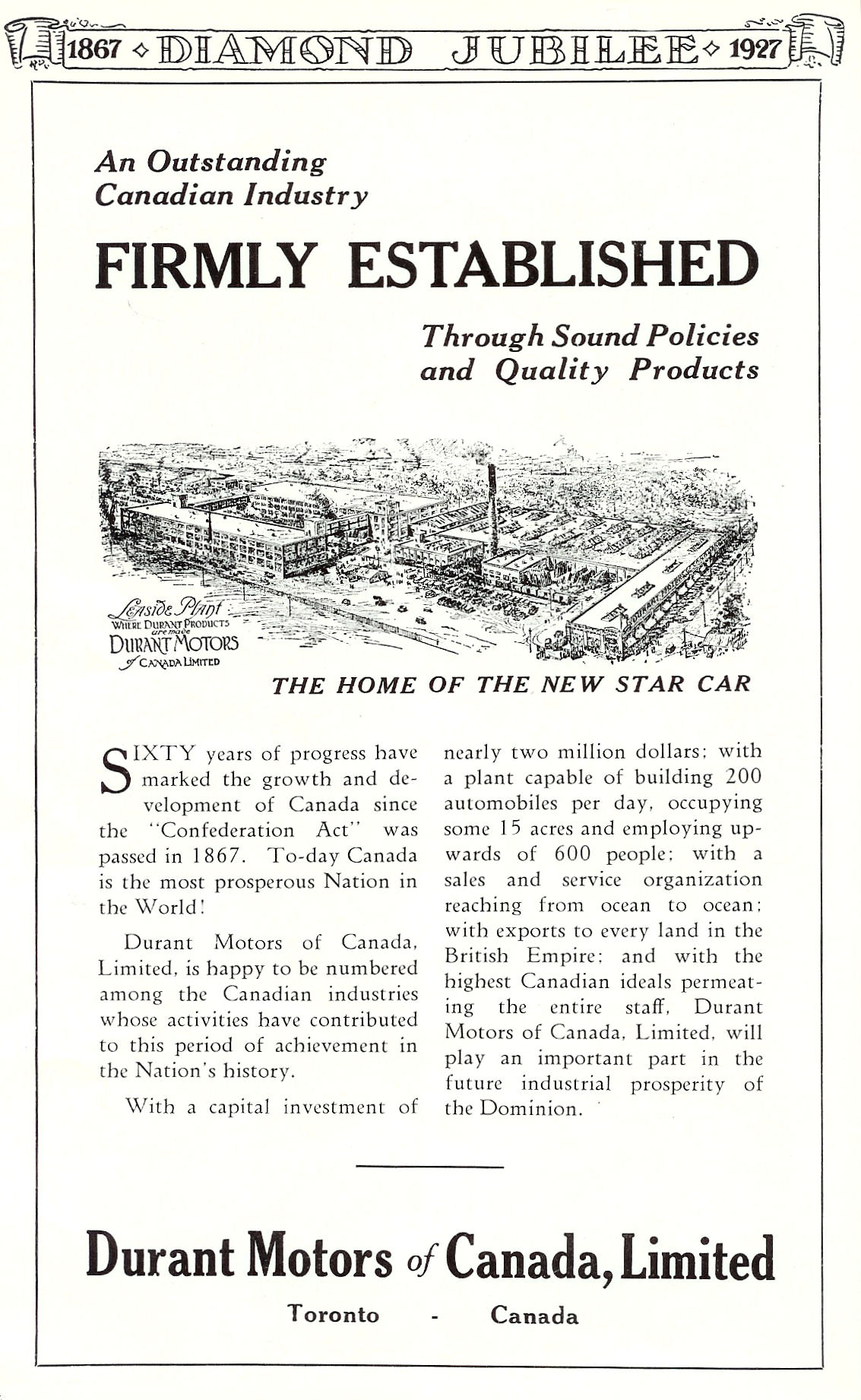 1927 Durant Motors Ad-01