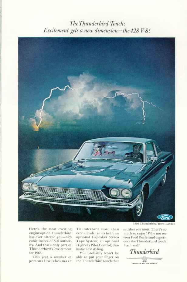 1966 Ford Thunderbird Ad-02