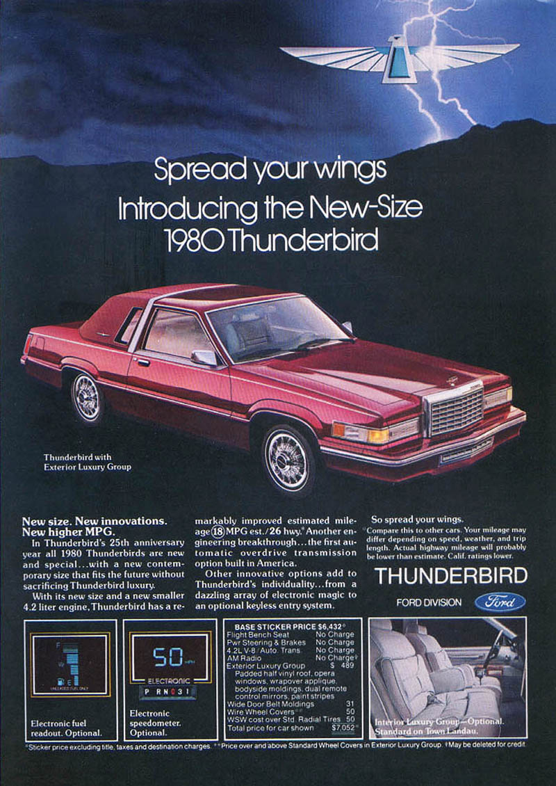 1980 Thunderbird