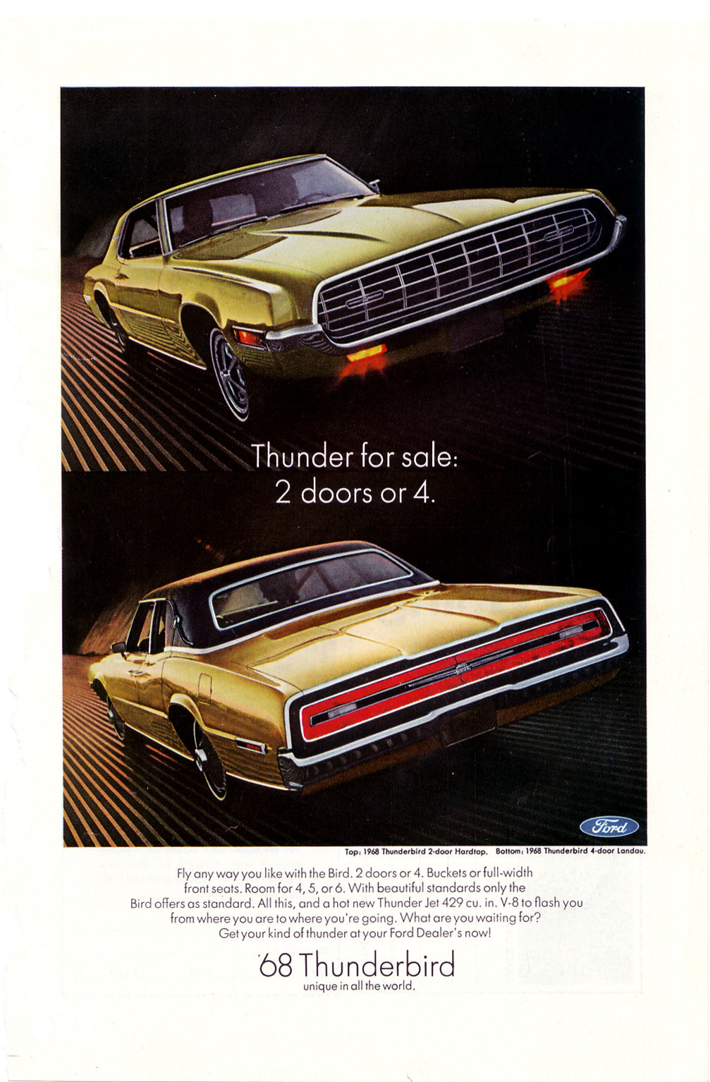 1968 Ford Thunderbird Ad-01