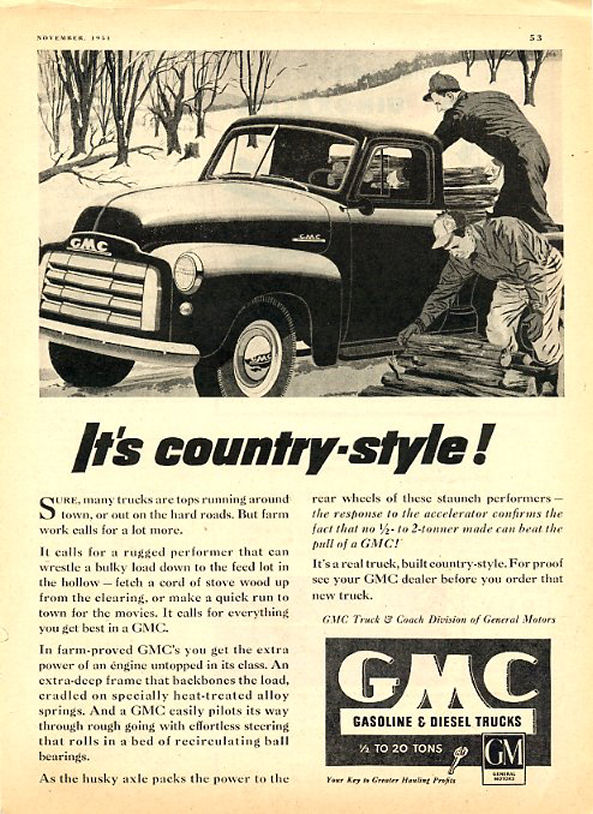 1951 GMC Truck Ad-01