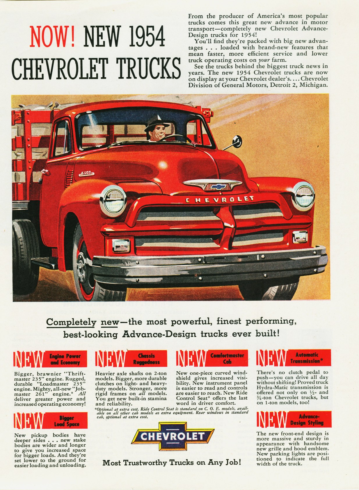 1954 Chevrolet Truck Ad-01