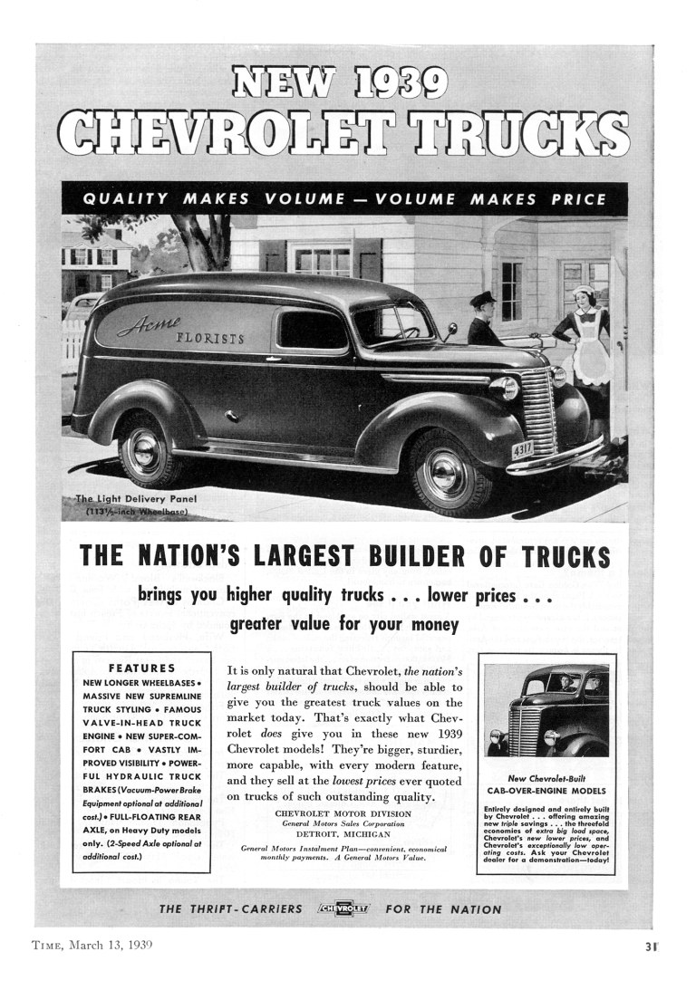 1939 Chevrolet Truck Ad-01