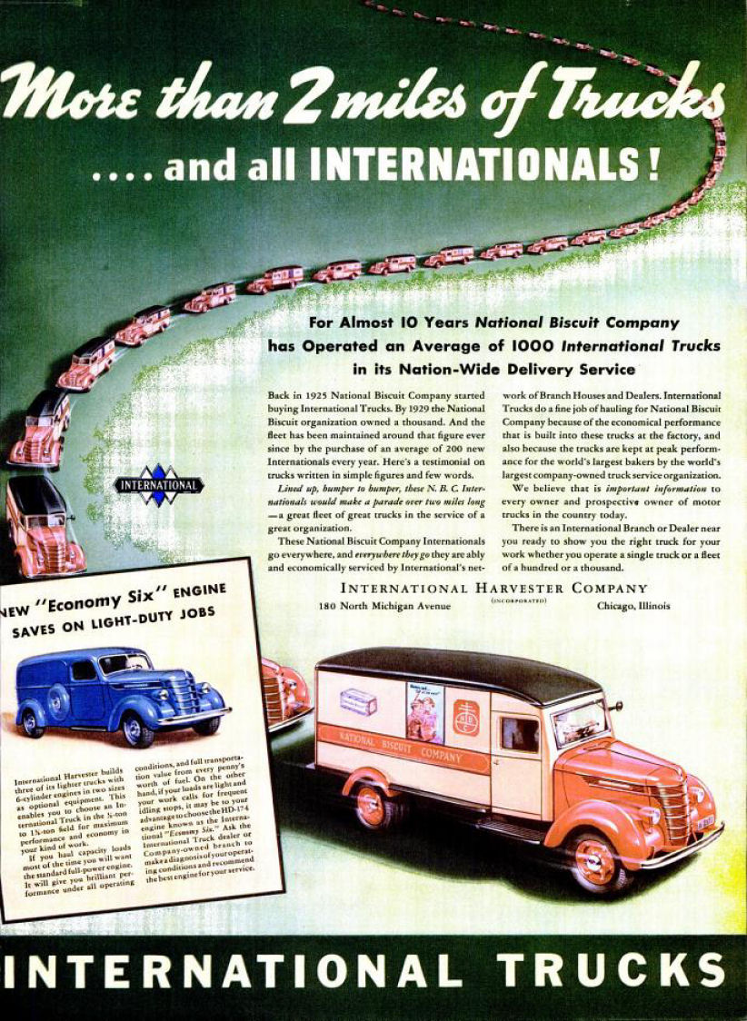 1938 International Truck Ad-0a