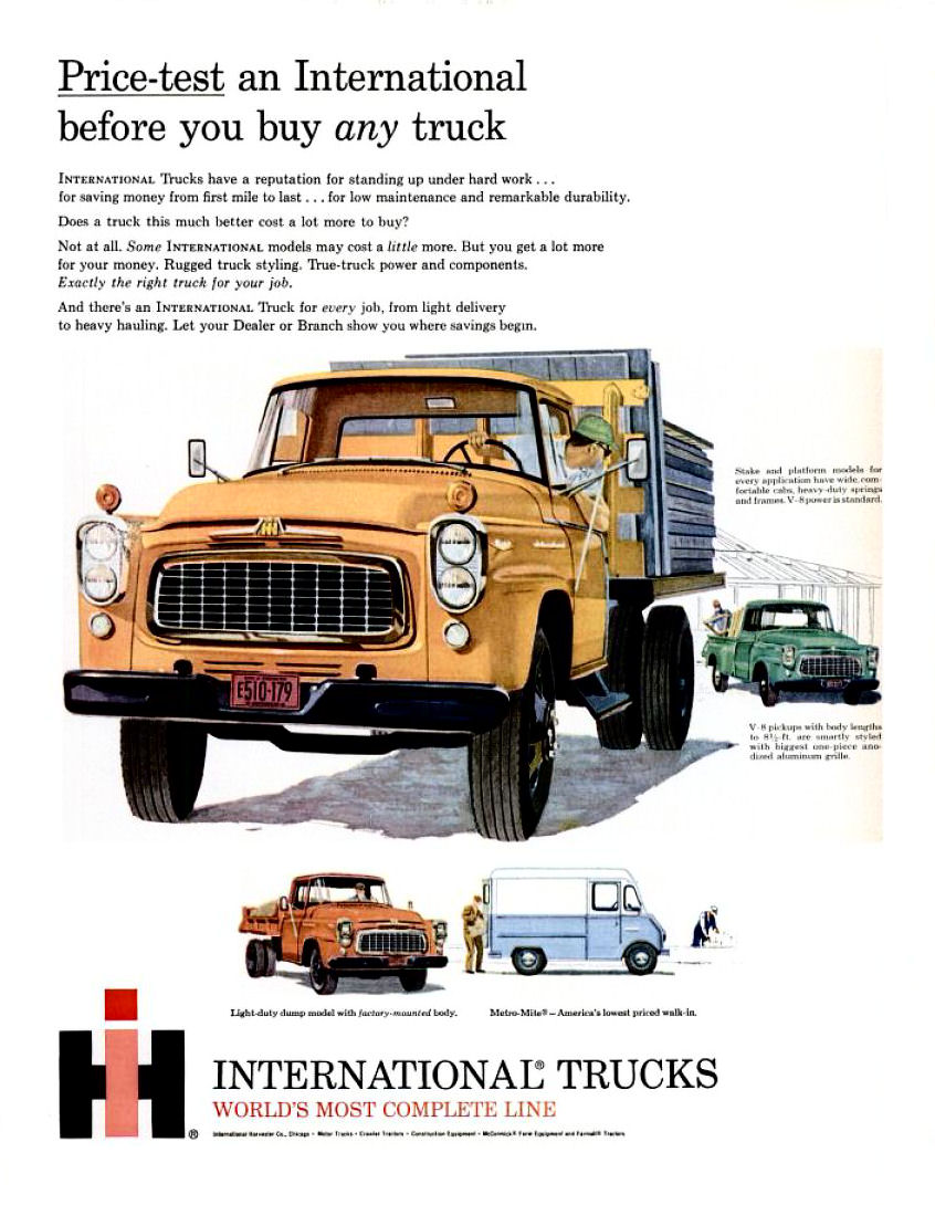 1960 International Truck Ad-01