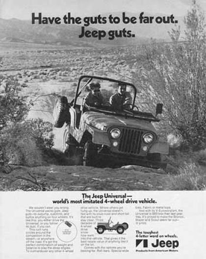 1971 Jeep Ad