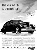 1940 Lincoln Zephyr Ad-12
