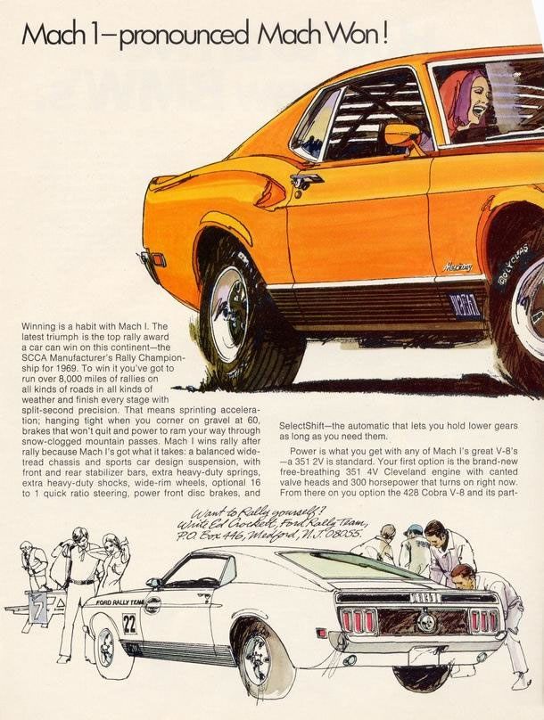 1970 Ford Mustang Ad-03a