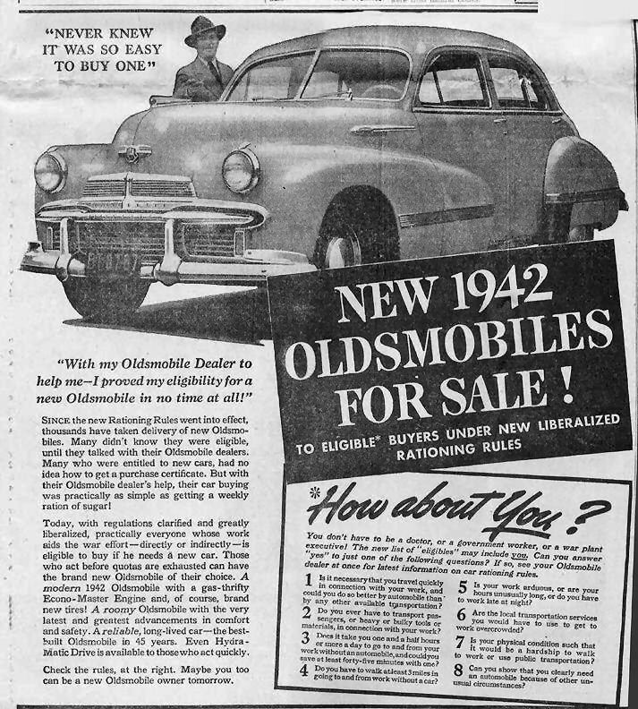 1942 Oldsmobile Ad-10