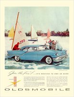 1957 Oldsmobile Ad-11