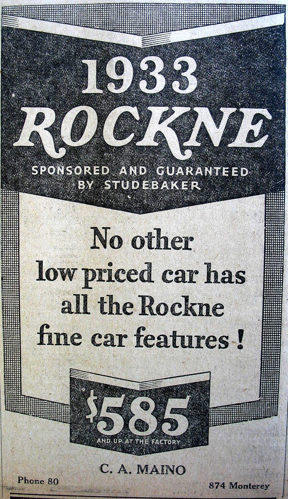 1933 Rockne Ad-01