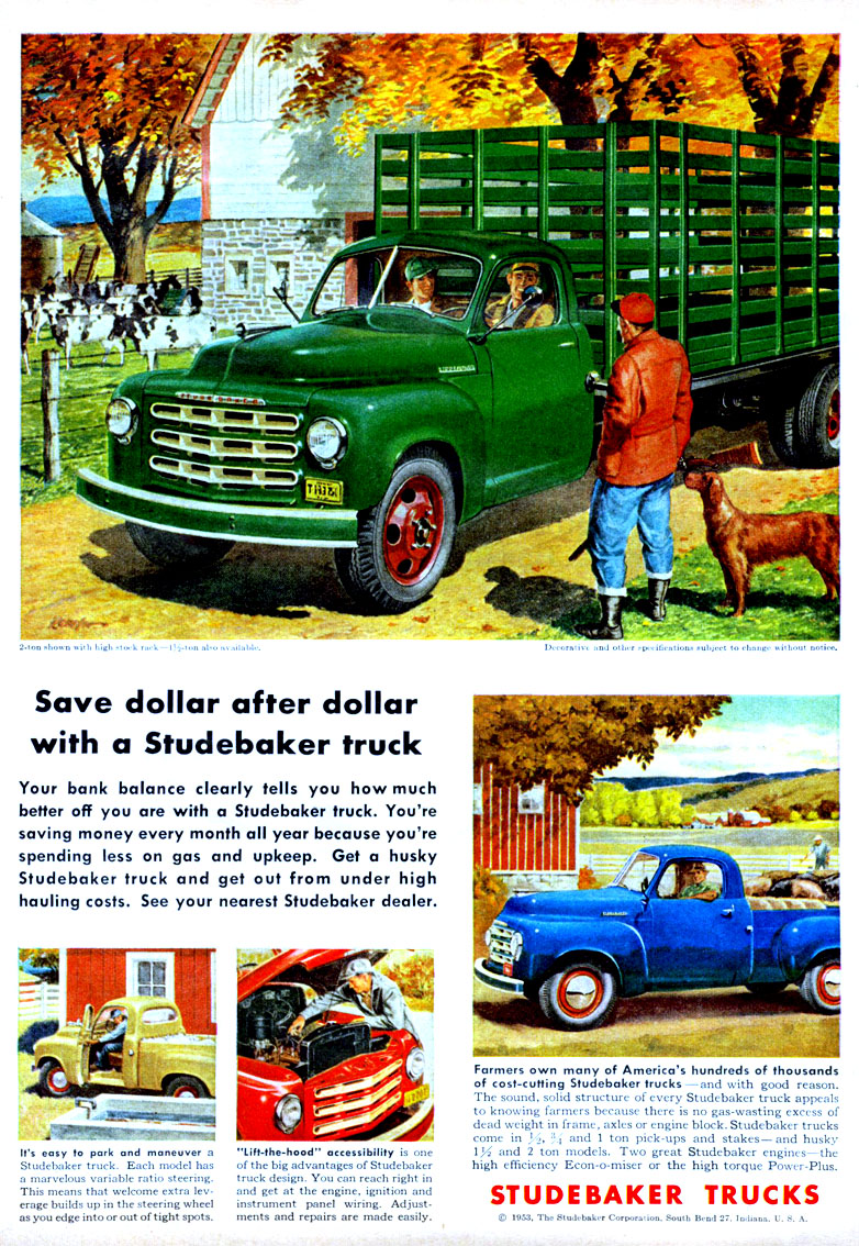 1953 Studebaker Trucks Ad-02