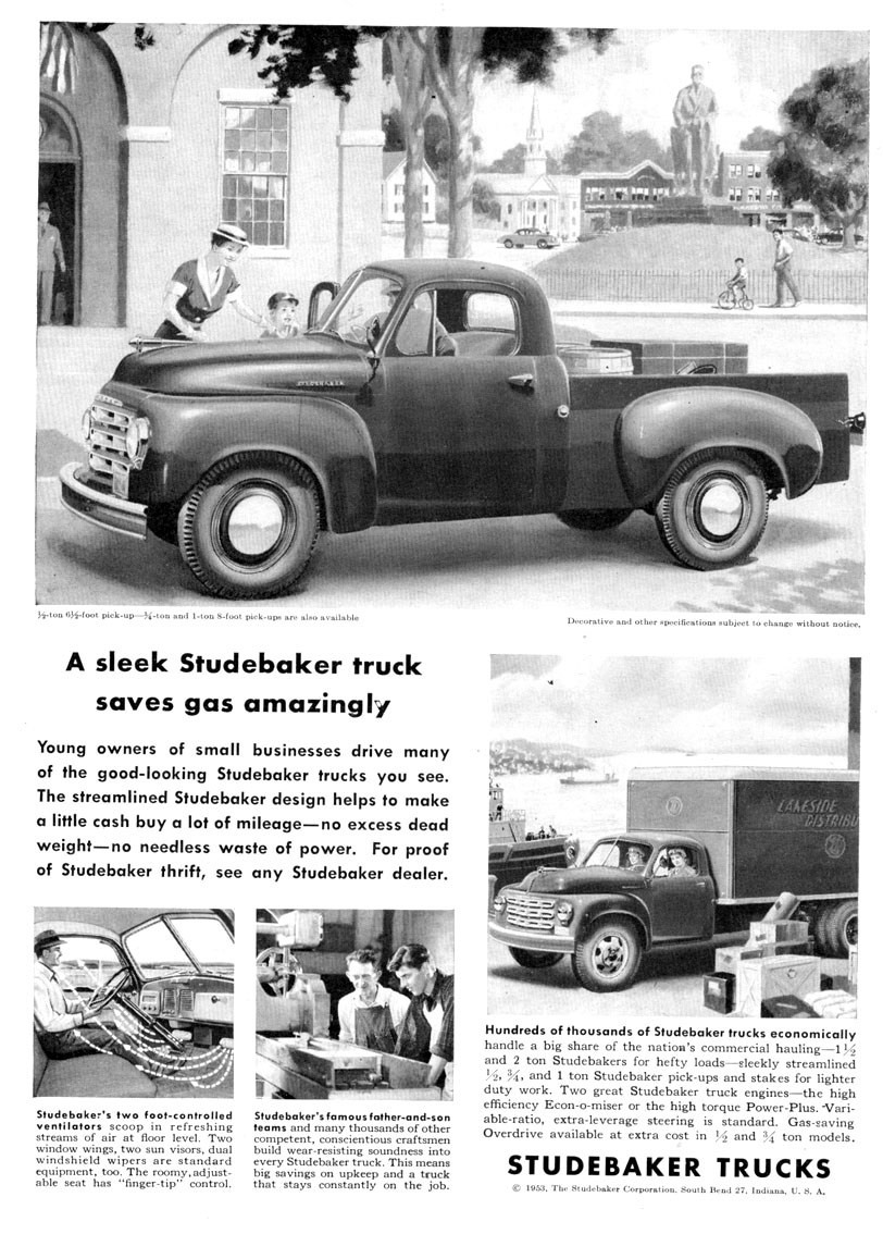 1953 Studebaker Trucks Ad-10