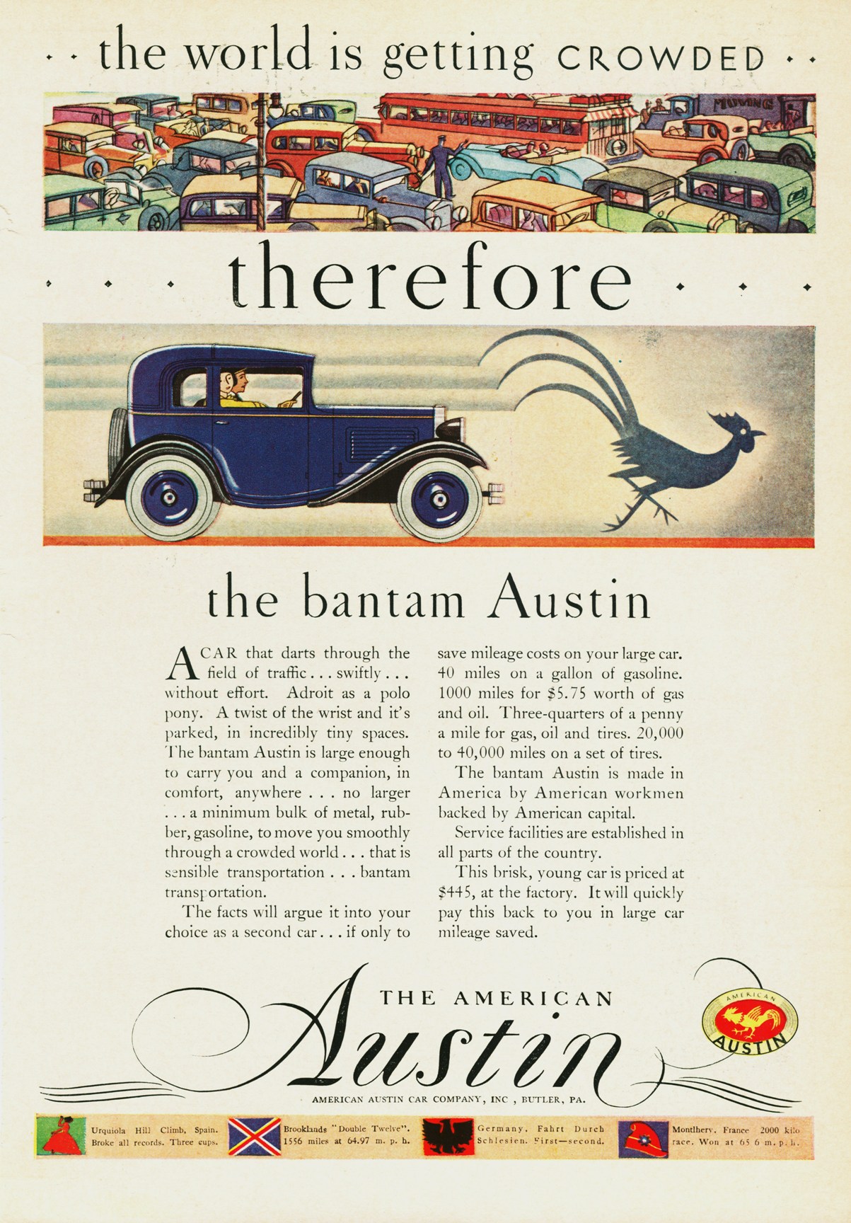 1930 American Austin Ad-0a
