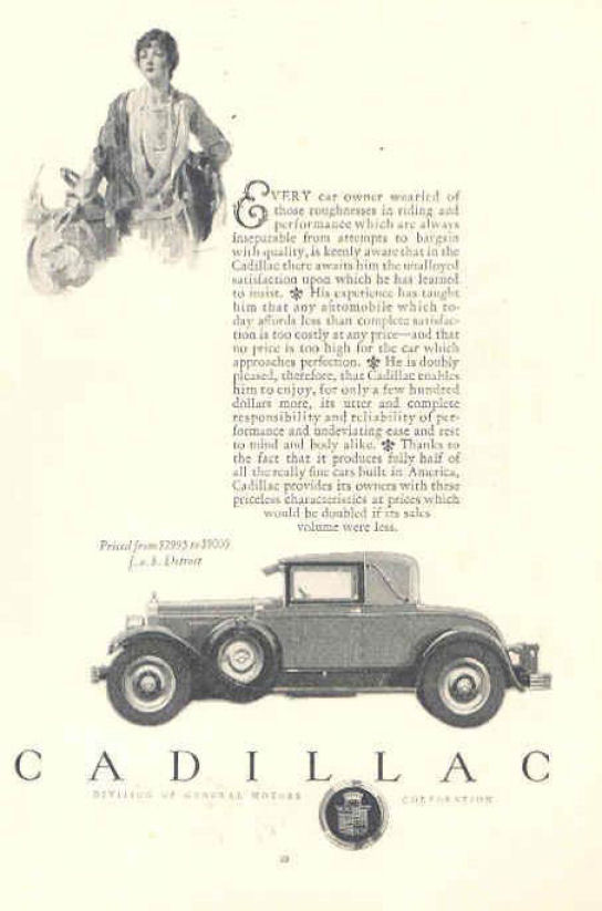 1927 Cadillac Ad-17