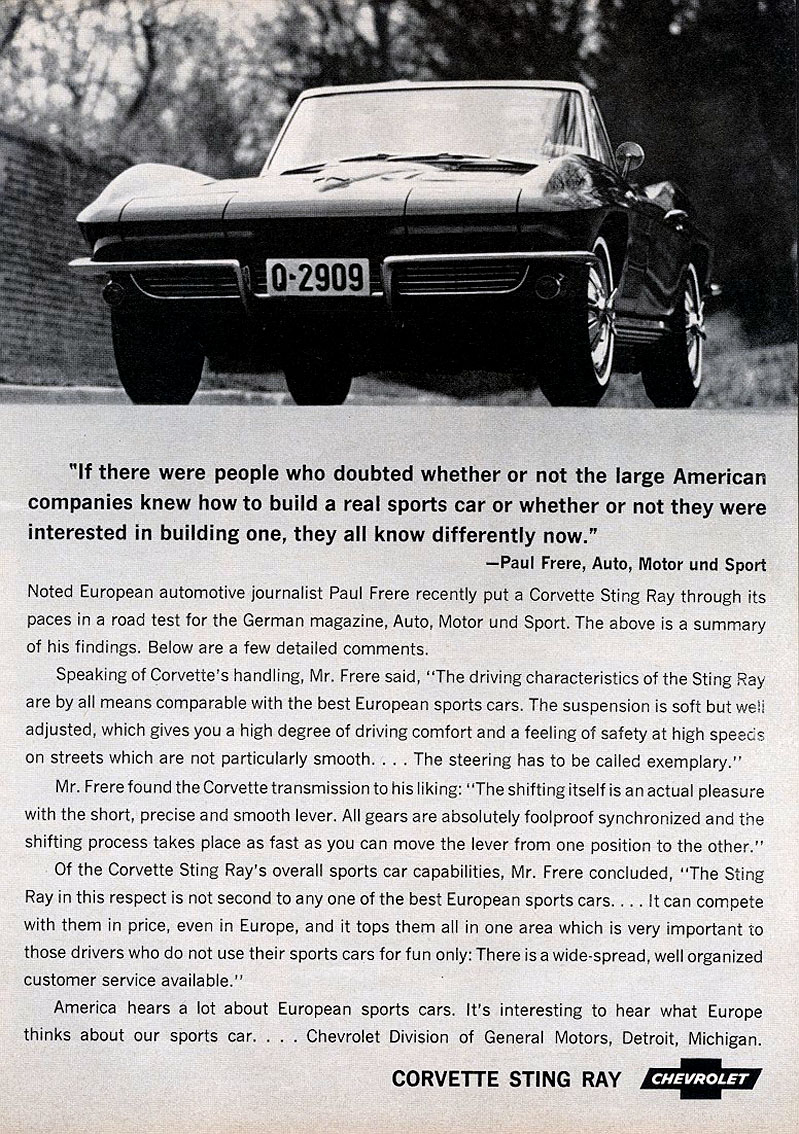1964 Corvette Ad-10