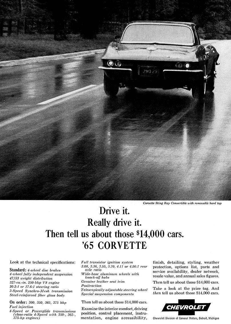 1965 Corvette Ad-13