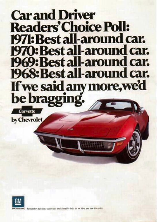 1971 Corvette Ad-01