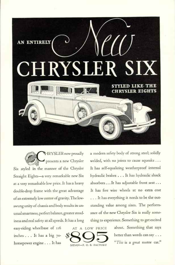 1931 Chrysler Ad-10