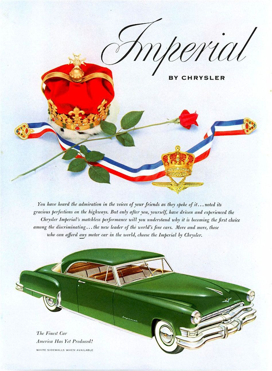 1952 Chrysler Imperial Ad-07