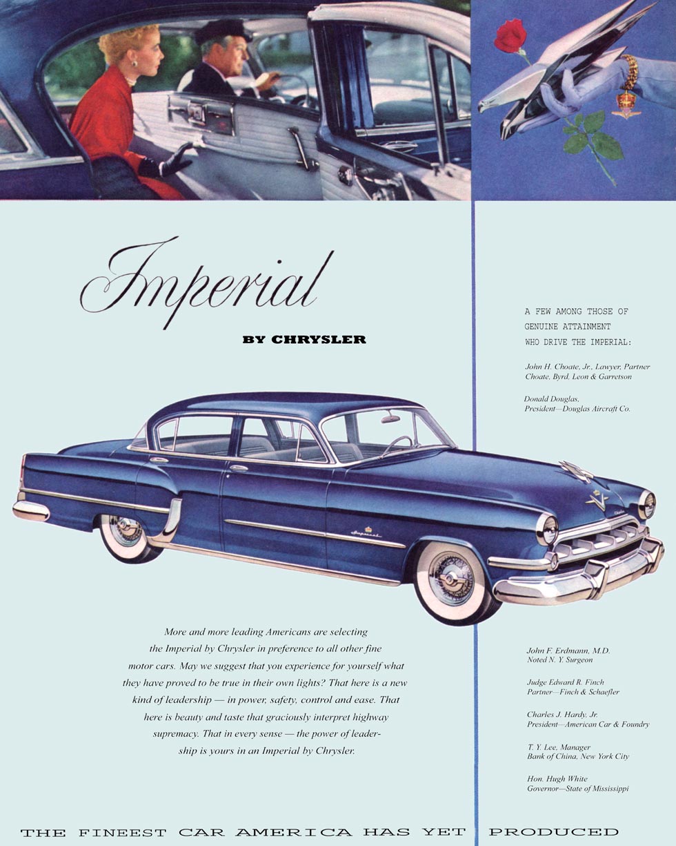 1954 Chrysler Imperial Ad-01