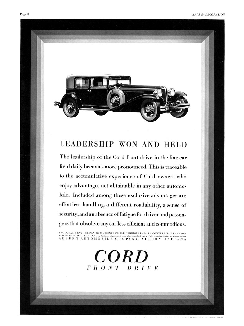 1931 Cord Ad-02