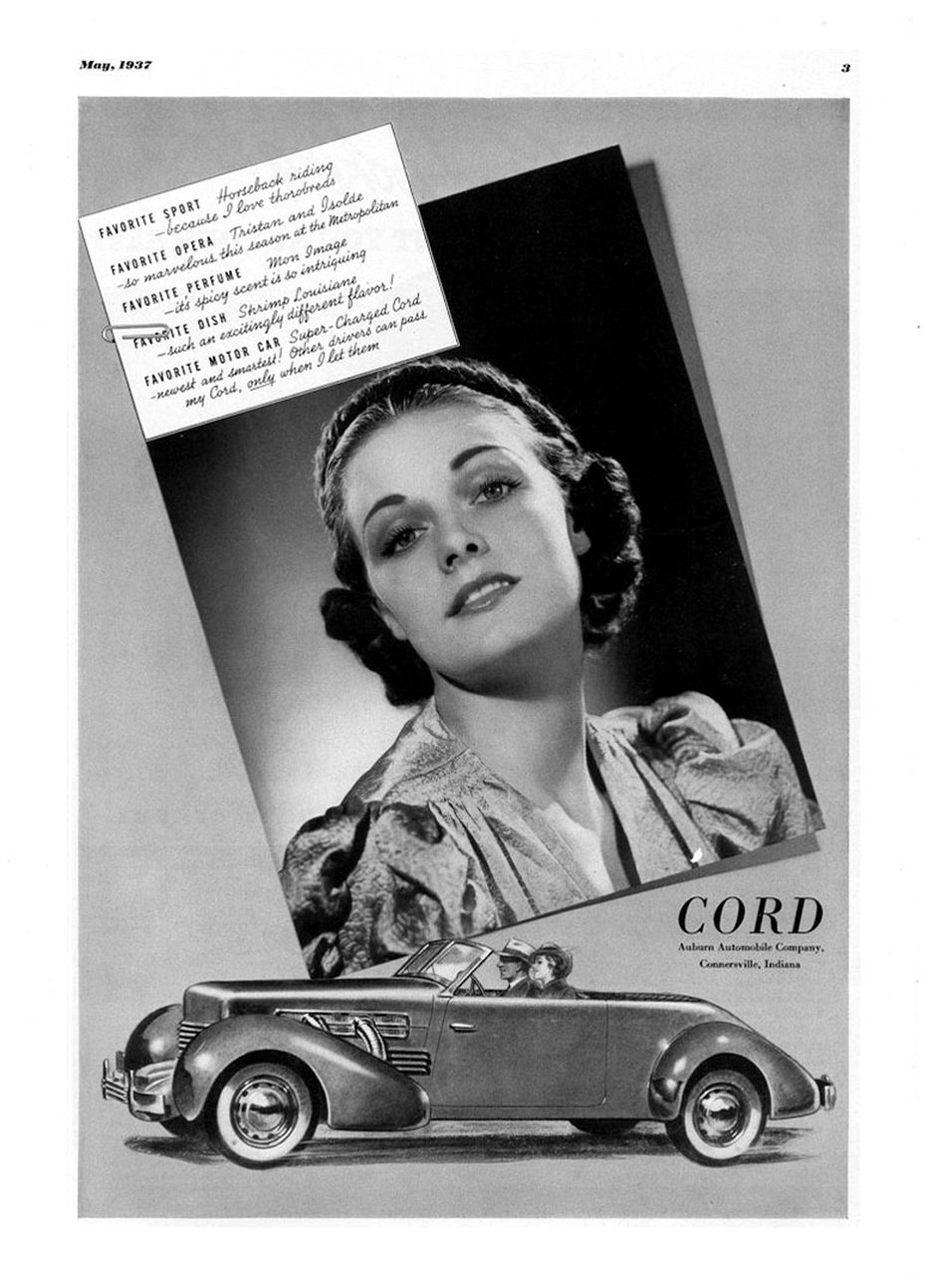 1937 Cord Ad-06